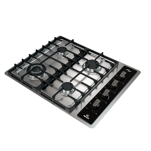 Anafe a gas Morelli | Prego 600 | 4 hornallas empotrable