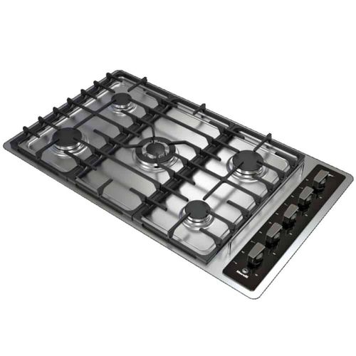 Anafe a gas Morelli | Prego 900 | 5 hornallas empotrable