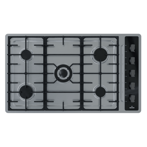 Anafe a gas Morelli | Prego 900 | 5 hornallas empotrable