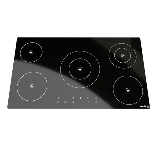 Anafe eléctrico Morelli | Vetro | 5 hornallas