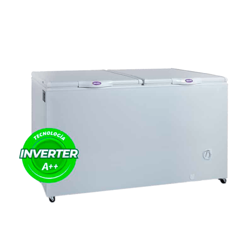 Freezer Horizontal Ciego Inelro | FIH 550 A++ | Inverter | 460Lts | 2 tapas
